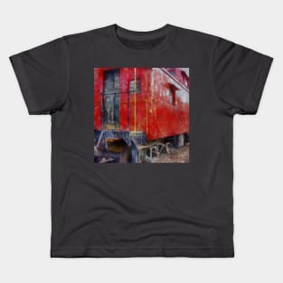 Old Red Caboose Kids T-Shirt